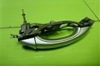 Ручка наружная двери передней левой (7L0837855D) для Volkswagen Touareg c 2002-2010г (Туарег)