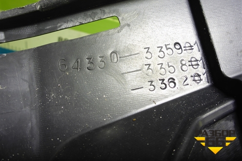Полка багажника (6433033591) для Toyota Camry V40 с 2006-2011г (Камри)