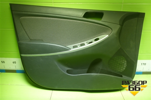 Обшивка двери передней левой под электрику (823504L010) для Hyundai Solaris с 2010-2016г (Солярис)