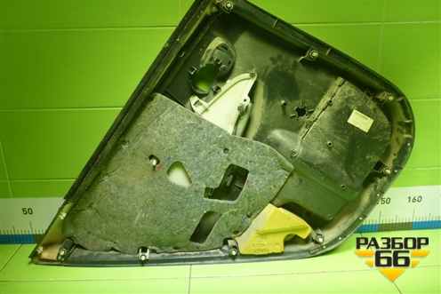 Обшивка двери задней правой под механику (6777512080) для Toyota Corolla (E15) с 2006-2013г (Королла 150)