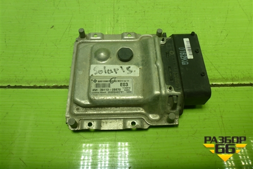 Блок управления двигателем (391132B670) для Hyundai Solaris с 2010-2016г (Солярис)
