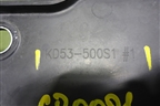 Пыльник переднего бампера центральный (KD53500S1) для Mazda CX 5 с 2012-2016г (СХ5)