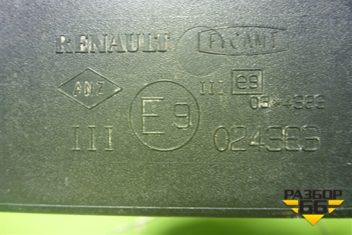 Зеркало правое электрическое (5 контактов) для Renault Duster I с 2010-2021г (Дастер)