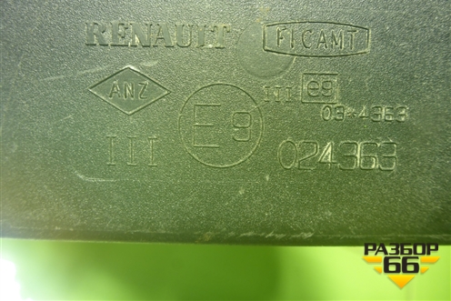 Зеркало левое электрическое (5 контактов) для Renault Duster I с 2010-2021г (Дастер)