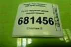Ручка наружная двери задней правой (806068948R) для Renault Sandero с 2009-2014г (Сандеро)