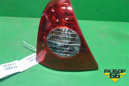 Фонарь задний левый (до 2009г новый дубликат) (RNCL002222L) для Renault Clio с 2005-2012г (Клио)