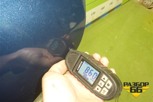 Дверь задняя левая (77003B2000) для Kia Soul с 2013-2019г (Соул 2)