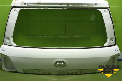 Дверь багажника без стекла верхняя (до 2015г) (6700560D11) для Toyota Land Cruiser (200) с 2008г (Ленд Крузер)