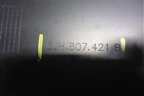 Бампер задний (5JH807421B) для Skoda Rapid с 2013г (Рапид)