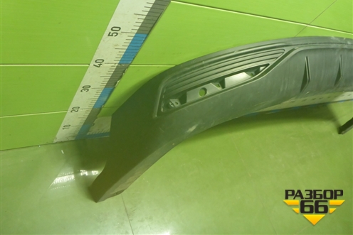 Юбка заднего бампера (после 2020г) (86612H5500) для Hyundai Solaris с 2017г (Солярис)