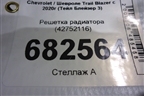 Решетка радиатора (42752116) для Chevrolet Trail Blazer с 2020г (Тейл Блейзер 3)