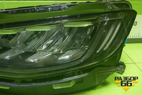 Фара левая (Full Led с блоком) (S11052600) для Geely Atlas Pro с 2019г (Атлас Про)
