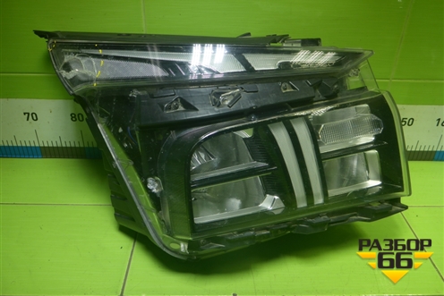 Фара правая (после 2020г LED без блока) (92102S1500) для Hyundai Santa Fe с 2018-2024г (Санта Фе)