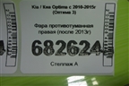 Фара противотуманная правая (после 2013г) для Kia Optima с 2010-2015г (Оптима 3)