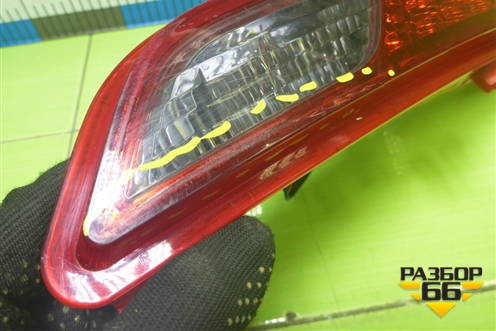 Фонарь в задний бампер правый (6600006622) для Geely Tugella с 2019г (Тугелла)