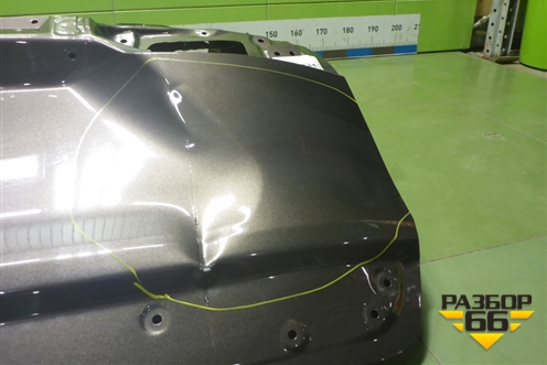 Дверь багажника без стекла (6700542650) для Toyota Rav-4 с 2018г (Рав 4)