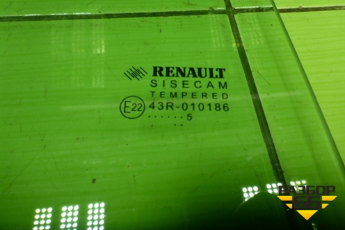 Стекло двери задней левой для Renault Sandero с 2013-2022г (Сандеро)