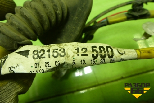 Проводка двери задней правой (8215312580C) для Toyota Corolla (E15) с 2006-2013г (Королла 150)