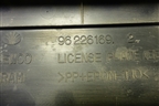 Рамка под номер (96226169) для Chevrolet Lanos с 2004г (Ланос)