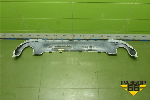 Накладка заднего бампера (после 2019г) (51127954260) для BMW X1 F48 с 2014г (Х1 Ф48)
