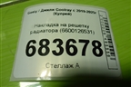 Накладка на решетку радиатора (6600126531) для Geely Coolray с 2019-2025г (Кулрей)
