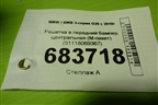 Решетка в передний бампер центральная (М-пакет) (51118069367) для BMW 3-серия G20 с 2018г