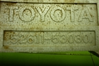 Наполнитель переднего бампера правый (5261153030) для Lexus IS-200 c 1998-2005г (ИС)