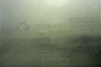 Накладка внутренняя (на консоль левая) (3C1863045) для Volkswagen Passat (B6) с 2005-2010г (Пассат Б6)