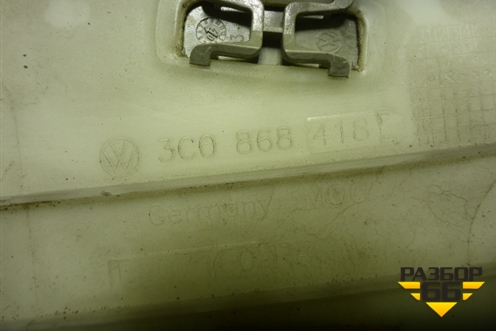 Обшивка стойки центральная верхняя правая (3C0868418) для Volkswagen Passat (B6) с 2005-2010г (Пассат Б6)