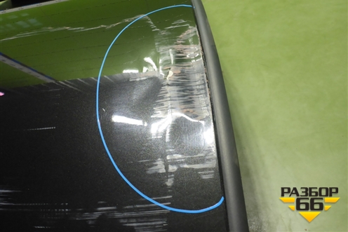 Дверь задняя правая (821008733R) для Renault Duster II с 2021г (Дастер)