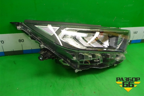 Фара правая (Led без выносного блока) (8114542840) для Toyota Rav-4 с 2018г (Рав 4)