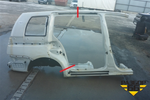Крыло заднее правое для Toyota Isis c 2004-2018г (Исис)