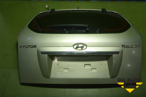 Дверь багажника со стеклом для Hyundai Tucson с 2004-2010г (Туксон)