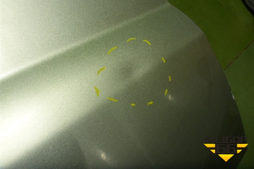 Дверь передняя правая для Hyundai Tucson с 2004-2010г (Туксон)