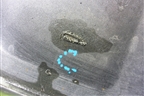 Юбка переднего бампера (7176155L0) для Suzuki SX4 с 2006-2013г (СХ4)
