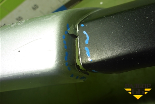 Юбка переднего бампера (7176155L0) для Suzuki SX4 с 2006-2013г (СХ4)