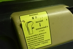 Обшивка двери левой под электрику (812W626307005) для Sitrak C7H (С7Н)