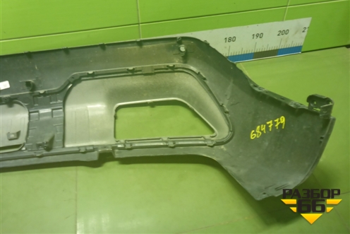 Юбка заднего бампера (под парктроник) (602003174AA) для Jaecoo J7 с 2023-2026г (Джей7)