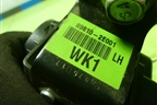 Ремень безопасности задний левый (898102E001) для Hyundai Tucson с 2004-2010г (Туксон)