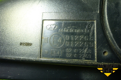 Зеркало правое электрическое (5 контактов) для Hyundai Tucson с 2004-2010г (Туксон)