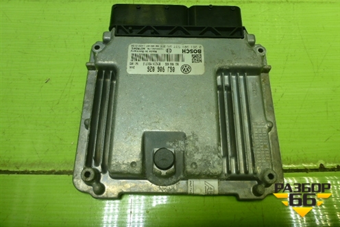 Блок управления двигателем (1.8л BZB МКПП) (06J906026) для Volkswagen Passat-CC с 2008г (Пассат ЦЦ)