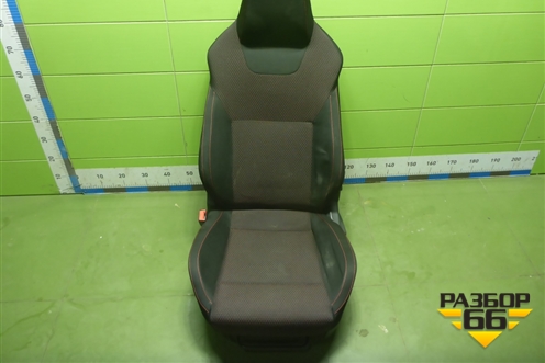 Сиденья комплект (без обогрева, без AIR BAG лифтбэк) для Skoda Rapid с 2013г (Рапид)