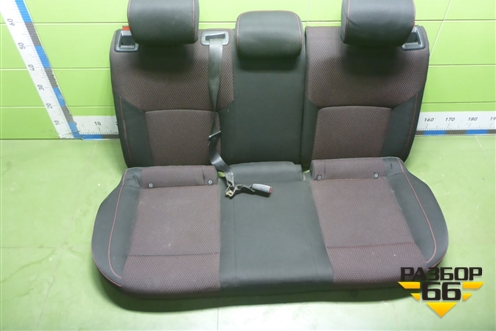 Сиденья комплект (без обогрева, без AIR BAG лифтбэк) для Skoda Rapid с 2013г (Рапид)