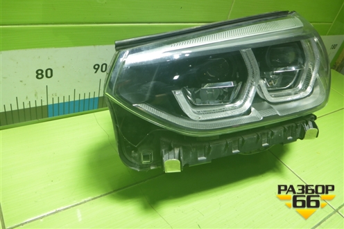 Фара левая (до 2021г Full Led без блоков адаптивная) (8739653) для BMW X3 G01 с 2017г (Х3 Г01)