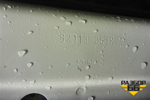 Дверь задняя левая (82113261R) для Renault Logan II с 2012г (Логан)