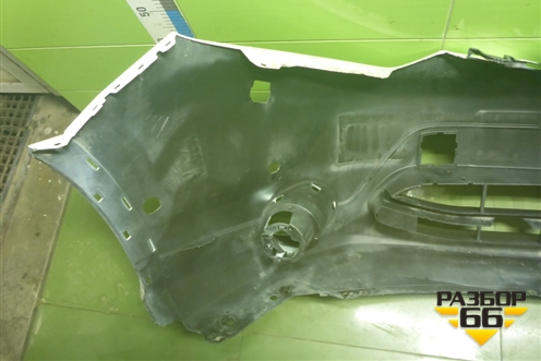 Бампер передний (до 2017г под омыватель и парктроник) (620224EA0H) для Nissan Qashqai (J11E) с 2013г (Кашкай)