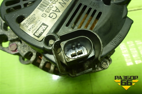 Генератор (1.6л CFN) (03C903023G) для Skoda Rapid с 2013г (Рапид)