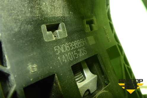 Ручка наружная двери задней правой (5N0839885H) для Skoda Rapid с 2013г (Рапид)