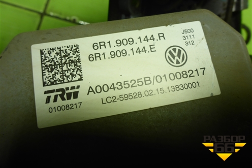 Колонка рулевая под электроусилитель (6R1909144R) для Skoda Rapid с 2013г (Рапид)