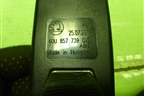 Замок ремня безопасности задний (пара) (60U857739) для Skoda Rapid с 2013г (Рапид)